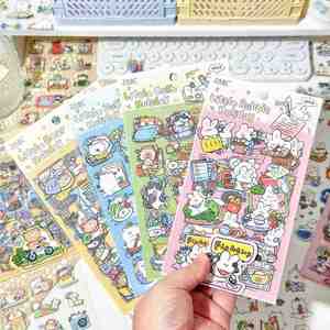 Autocollants pour agenda compatible avec les animaux de compagnie, matériaux de collage pour enfants et autocollants pour animaux de compagnie - Product Image 2