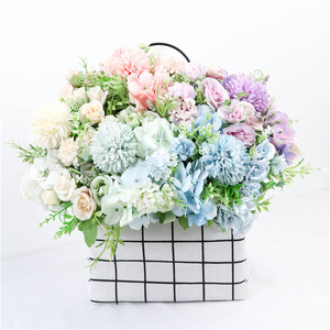 Bouquet de roses artificielles Shinhana Jun, fleurs en soie, accessoires de photographie de mariage en plein air, décorations pour la maison - Product Image 3