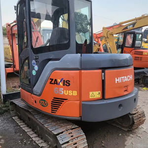 Mini-excavatrice d'occasion de haute qualité, excavatrice Hitachi ZX65, petite excavatrice ZX60 ZX70 ZX75 avec certification EPA CE, en vente à prix réduit - Product Image 3