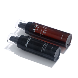 Matte Đen 4oz 100ml 150ml 200ml Chai nhựa PET rỗng phun bơm kem lotion Mist Spray Chai cho sản phẩm làm đẹp - Product Image 4