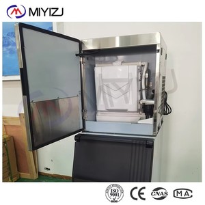 Máquina de Hielo Híbrida Comercial para Negocios, con Doble Enfriamiento por Aire y Agua, para Hacer Cubos de Hielo - Product Image 2