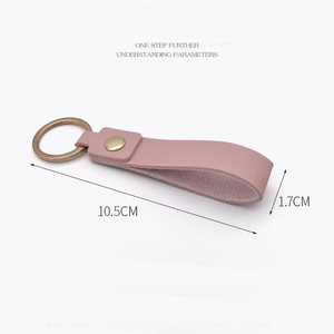 <span class=keywords><strong>Portachiavi</strong></span> Decorativo per Auto in Pelle PU con Logo Personalizzato, Design di <span class=keywords><strong>Lusso</strong></span> Elegante e Minimalista per Uomini e Donne - Product Image 6