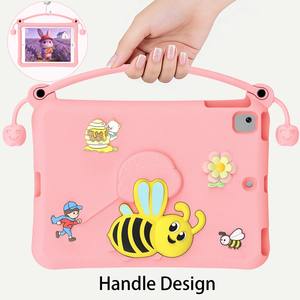 Nouvelle conception, étui pour tablette pour enfants en mousse EVA souple, imprimé abeille mignon, poignée antidérapante, antichoc, pour <span class=keywords><strong>iPad</strong></span> 9,7 pouces/<span class=keywords><strong>iPad</strong></span> <span class=keywords><strong>Pro</strong></span> 9,7 pouces/<span class=keywords><strong>iPad</strong></span> Air/Air 2 - Product Image 4
