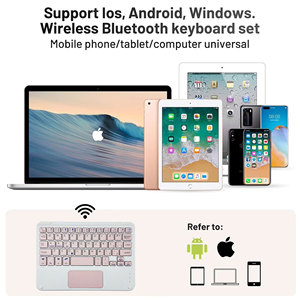 <span class=keywords><strong>Teclado</strong></span> Inalámbrico Portátil Recargable Delgado de 59 Teclas y Panel Táctil con Diseño Ergonómico de Material Plástico <span class=keywords><strong>para</strong></span> - Product Image 5