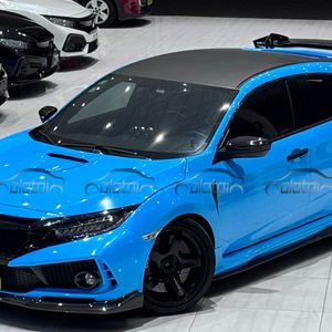 1 Set for Honda Civic 10TH FK8 SPOON Style Body Kits Carbon + FRP Front Bumper Lip Spoiler Rear Bumper Diffuser Chin <b>Splitters</b> - Product Image 5