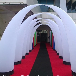 Đám Cưới Hoặc Khách Sạn Ngày Lễ Trang Trí Inflatable Elephant <span class=keywords><strong>Tusk</strong></span> Inflatable LED Chiếu Sáng Ngà Cone Đối Với Đảng Trang Trí - Product Image 2