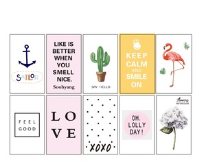 Tarjeta de Felicitación Minimalista Personalizada, Tarjeta de Felicitación de Cartulina Plegable con Mensaje en Blanco - Product Image 3