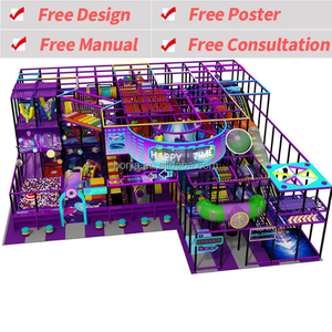 Sân chơi mê cung lớn trung tâm vui chơi trẻ em phiêu lưu mềm, sân chơi trong nhà, xe lửa, khối xây dựng, thiết bị chơi mềm - Product Image 2