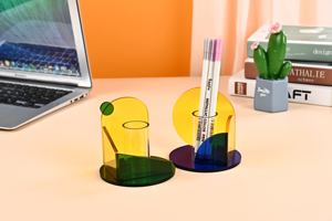 Hot Bán <span class=keywords><strong>Acrylic</strong></span> Trang Trí Bình Cho Nhà Phòng Khách Văn Phòng Để Thêm Nghệ Thuật Quyến Rũ Và Giữ Nhỏ Hoa Sắp Xếp - Product Image 6