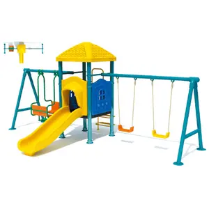 Ensemble de balançoires en bois pour aire de jeux pour enfants