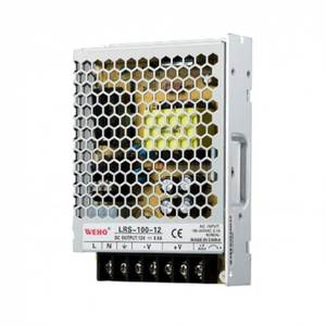 MeanWell 12V 24V 48V 100W LRS-100 แหล่งจ่ายไฟแบบสวิตชิ่งเอาต์พุตเดี่ยว 85-264VAC อินพุต - Product Image 3