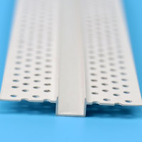 Perle d'angle en PVC de haute qualité pour cloisons sèches Profil en PVC Perle d'angle en PVC pour la construction