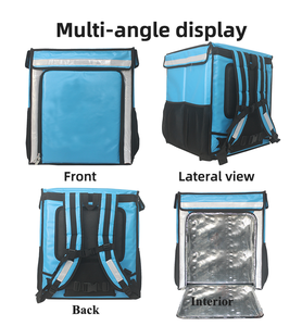 Mochila Térmica Impermeable con Calefacción Eléctrica para Entrega de <span class=keywords><strong>Pizza</strong></span> <span class=keywords><strong>Glovo</strong></span>, para Transporte de Alimentos - Product Image 3