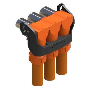 Lot de (10) nouveau PL283X-301-50-5 PowerLok connecteur à Angle droit 3 pôles nouveau Original prêt Stock automatisation industrielle PAC Dedicat - Product Image 1