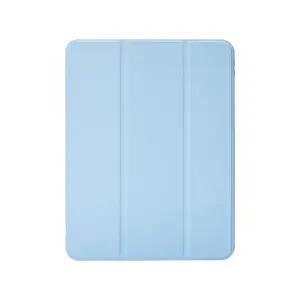 Desain Baru Casing Pintar Tablet Kulit PU Flip Pensil Tahan Guncangan untuk iPad Pro Penutup Mini 10.2 12.9 Inci