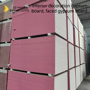 Plaque de plâtre résistante à l'eau pour plafond Cloison sèche Partition Surface commune Papier Plaque de plâtre pour salon Chambre - Product Image 3
