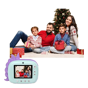 Appareil photo instantané pour enfants, appareil photo numérique instantané, appareil photo selfie, cadeau amusant pour filles et garçons avec carte TF, impression thermique, caméra pour enfants - Product Image 3