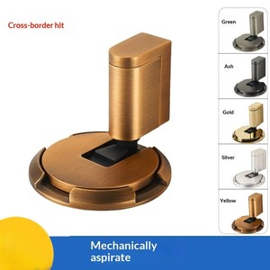 Fermaporta <span class=keywords><strong>da</strong></span> Pavimento Antivento Senza Foratura, Nuovo Fermaporta Invisibile Anti-Collisione per Interni, Tipo Meccanico - Product Image 4