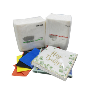 Groothandel Goedkope Prijs Papieren Servetten Gezicht Servet Tissue 1/4 Vouw 1/8 Vouw Diner Servet Express Servetten - Product Image 1