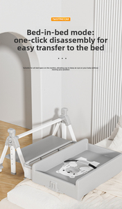 Multi-functional Portable <b>Foldable</b> Baby Changing Table for Newborn <b>Bath</b> Massage Touch and Nursing Care - Product Image 5