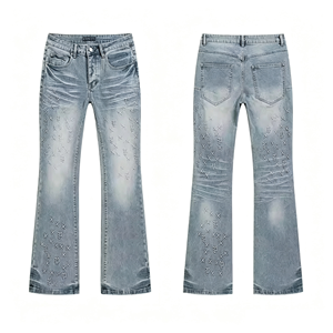 <span class=keywords><strong>Jeans</strong></span> Skinny PUR da Uomo Abbigliamento Pantaloni Y2k Effetto Vissuto di Alta Qualità Nuovo Designer <span class=keywords><strong>Jeans</strong></span> 1.1 - Product Image 4