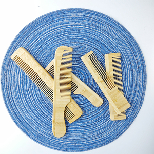 Pettine naturale Paddle districante spazzola per capelli per donne uomini e bambini massaggio cuoio capelluto in legno pettine - Product Image 5