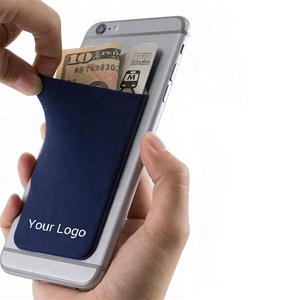Soporte Universal para Teléfono, Ultra Delgado, Fuerte Adhesivo, <span class=keywords><strong>Cartera</strong></span> para Teléfono con Tela Elástica, Adhesivo para Tarjetas de Celular - Product Image 1
