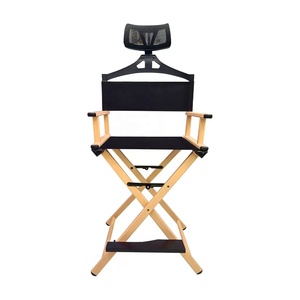 Aluminum Alloy <b>Makeup</b> Chair Backrest and <b>Makeup</b> <b>Box</b> Matching Folding Chair Leisure Portable Chair - Product Image 3