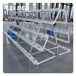 Nouveaux tuyaux en PVC agricoles sans danger pour les aliments 100x50mm Système de <span class=keywords><strong>gouttière</strong></span> hydroponique NFT Canal de culture avec <span class=keywords><strong>pot</strong></span> en filet pour serre de légumes - Product Image 3