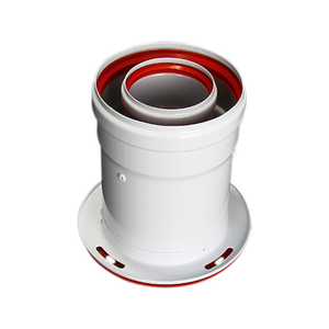 Usine 60/100 Kit de fumée de condensation <span class=keywords><strong>tuyau</strong></span> de fumée d'extension en <span class=keywords><strong>aluminium</strong></span> <span class=keywords><strong>pour</strong></span> adaptateur vertical de cuisinière à gaz - Product Image 3