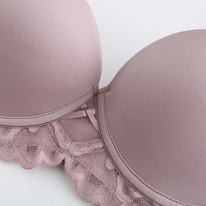 Soutien-gorge de haute qualité pour femmes, soutien-gorge en dentelle sans couture, taille 32, soutien-gorge push-up pour femmes - Product Image 4