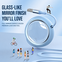 SUNGUY Nuevo Cable de Datos USB C TPE de 100W PD, Cable de Carga Rápida Tipo C, Cargador de Teléfono para Teléfono, Laptop y Uso en el Automóvil