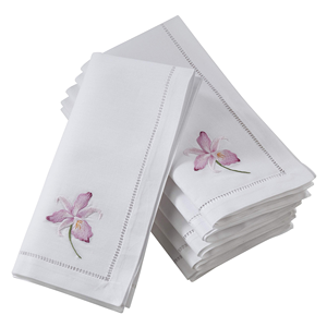 Wholesale <b>Cloth</b> Handmade White Polyester Cotton Dinner Napkin Sewing Edge Cotton Napkin for Wedding Party - Product Image 5