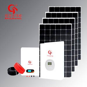 Sistema de Energía Solar Monocristalino Cheng Hao de 5Kw para Uso Doméstico con Controlador MPPT - Product Image 1