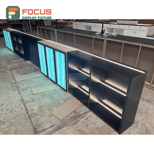 เคาน์เตอร์บริการคาเฟ่แบบตั้งอิสระ แผงกระจกนิรภัย เคาน์เตอร์หน้าร้าน เคาน์เตอร์บริการหน้าร้านค้า - Product Image 6