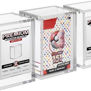 Exhibidor de Tarjetas Acrílico Vertical Preensamblado, Estante de Plástico para Paquetes de Sobres TCG, Laminación Moderna Brillante, Grosor de 1 mm - Product Image 2