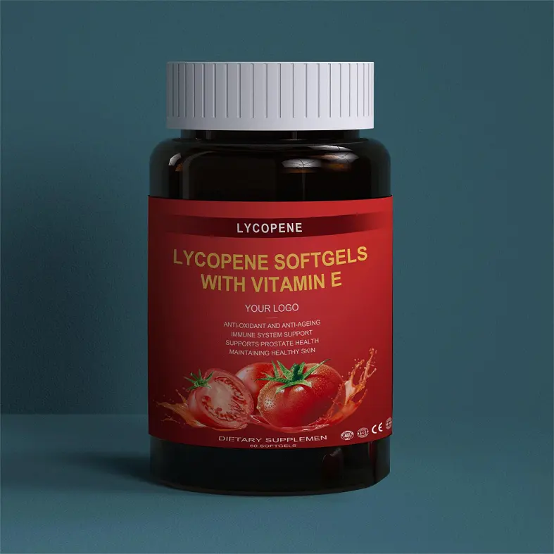 Viên Nang Lycopene Vitamin E OEM/ODM Viên Nang Lycopene Bổ Sung Tăng Cường Miễn Dịch Để Điều Trị Prostata