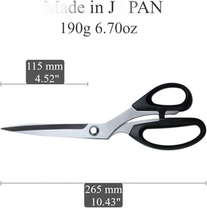 Ciseaux à pizza en acier inoxydable pour la vente en gros en usine, outils de découpe de pizza avec lame large pour couper la pizza et la pâte - Product Image 2