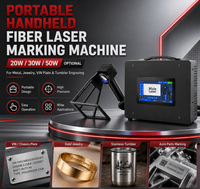 Machine de gravure laser portable, marqueur laser à fibre pour bijoux en métal, gobelets, Ghana