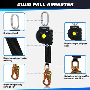 A versão mais recente do dispositivo anti-queda de alta resistência Auto-retrátil Lifeline Anti-queda Segurança - Product Image 2
