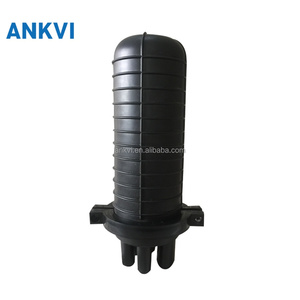 กล่องต่อสายไฟเบอร์ออปติก 96 คอร์ IP68 แบบโดมแนวตั้ง XRT-MS-010 กล่องเชื่อมสายเคเบิลใยแก้วนำแสง 3 เข้า 3 ออก แบบหดด้วยความร้อน - Product Image 5