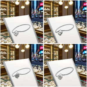 Nuovo <span class=keywords><strong>Bracciale</strong></span> 2025 in <span class=keywords><strong>Argento</strong></span> <span class=keywords><strong>925</strong></span> con Corona e <span class=keywords><strong>Catena</strong></span> a Osso di Serpente a Forma di Cuore, Alta Qualità, Base per Creazioni di Gioielli Fai-da-Te per Donne - Product Image 5