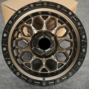 Venta al por Mayor de <span class=keywords><strong>Llantas</strong></span> de Aleación Cóncavas de 17 Pulgadas 17x9 6x139.7 <span class=keywords><strong>4x4</strong></span> Todoterreno con <span class=keywords><strong>Beadlock</strong></span> para Automóviles de Pasajeros, Juego de <span class=keywords><strong>Llantas</strong></span> y Neumáticos - Product Image 4