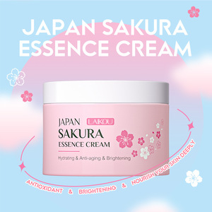 ครีมบำรุงผิวกลิ่นซากุระ,ครีมไฮยาลูรอนิกแอซิดต่อต้านริ้วรอย Winkles Serum Moisturizer Cherry Blossoms ไวท์เทนนิ่งครีมบำรุงผิว - Product Image 3