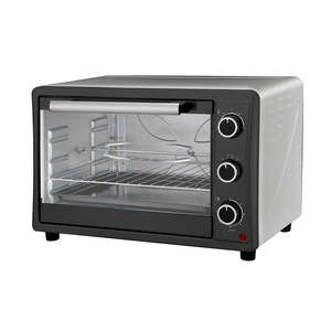 Gran oferta, horno eléctrico de cocina para restaurante de 45l, horno eléctrico de convección de acero inoxidable, portátil, multifunción, horno Digital inteligente, horno tostador de Pizza - Product Image 1
