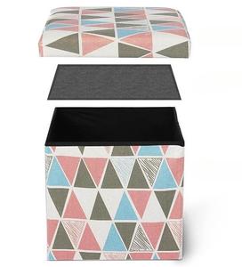 Taburete Plegable de Gran Capacidad, Caja de Almacenamiento Multiusos, Fácil de Montar - Product Image 5