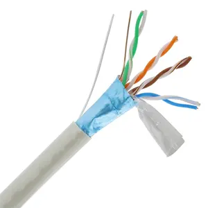 Cobre folheado alumínio/cobre PVC bainha Ethernet UTP Cat5e Lan cabo
