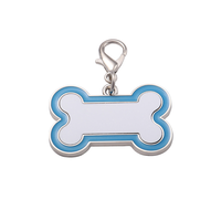 Etiquettes en forme de griffe de chat par sublimation, étiquettes de chien, pendentifs vierges imprimés par transfert thermique, ornements suspendus, petits cadeaux sublimation