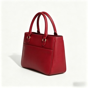 Ladies PU Leather Handbag Zipper High Quality <b>Square</b> Tote Bag Custom Durable Luxury Fashionable Shoulder Bag - Product Image 3