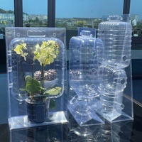 Phalaenopsis Semis Pot De Fleur En Plastique Shell Emballage PET Blister Boîte pour Fleur Transport Protection pour Jardin Maison